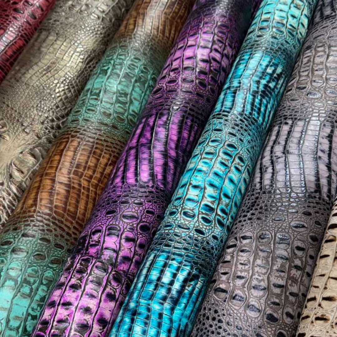 Reptile Embossed Leathers