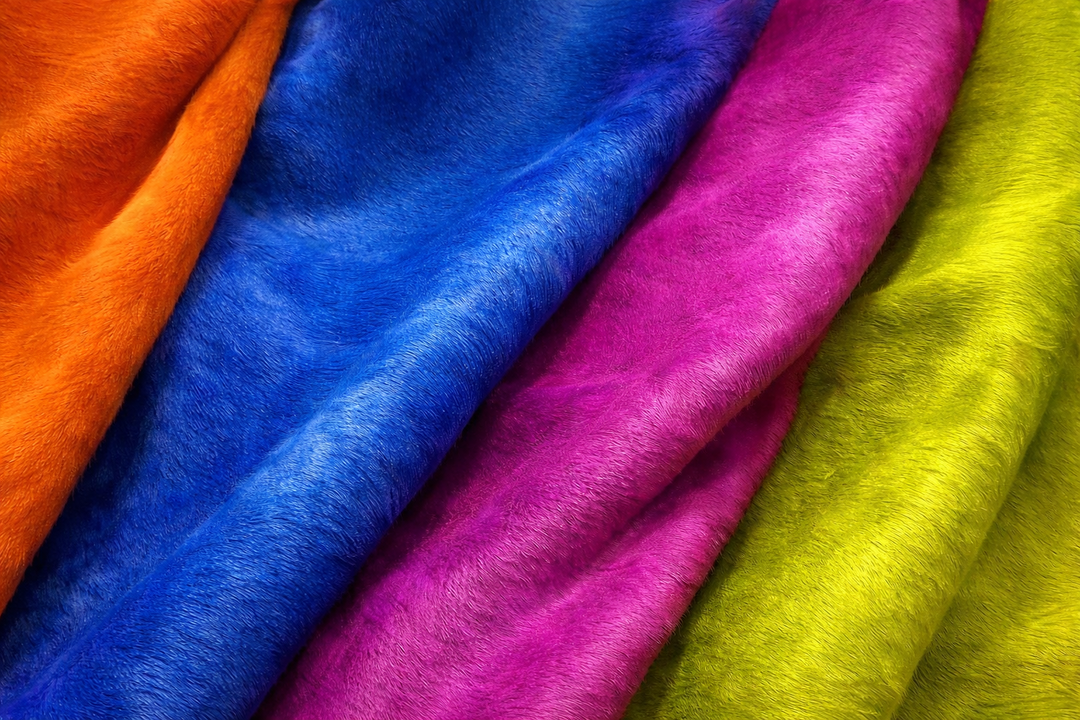 Dyed Cowhides