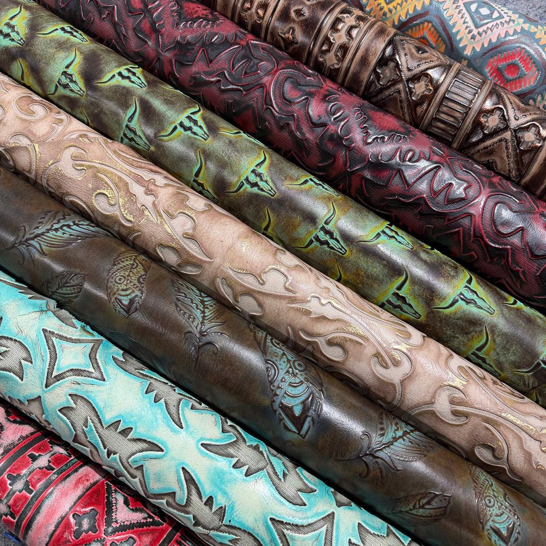 Western Embossed Leathers
