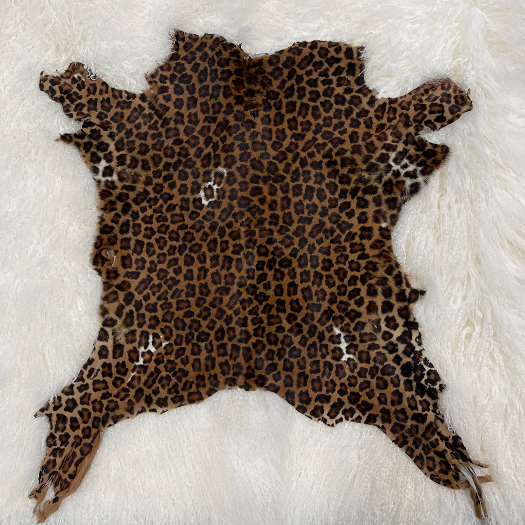 Stenciled Calf Skins