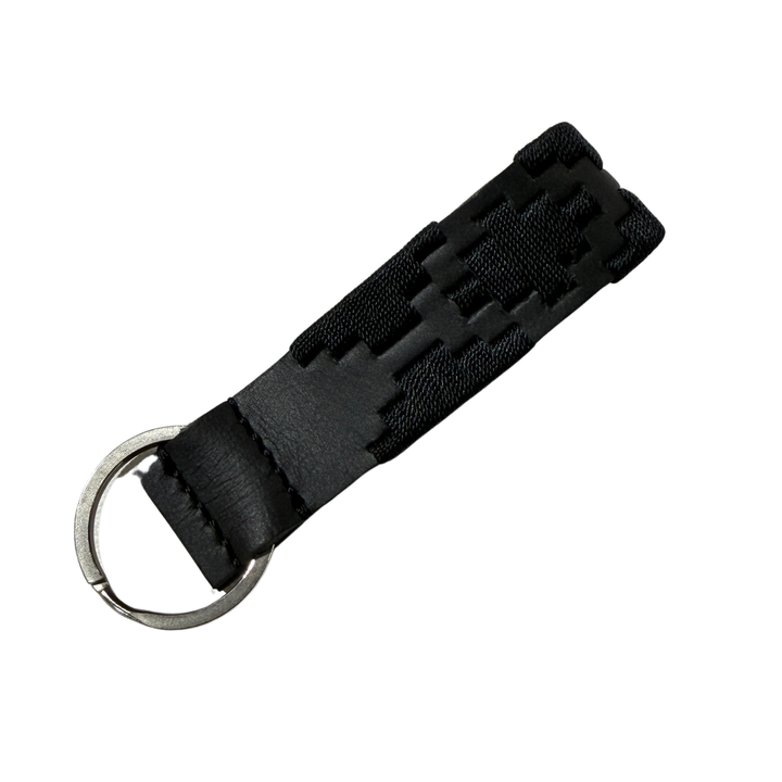 Western Leather Keychain