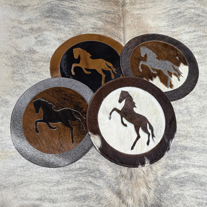 Cowhide Placemat Set of 4