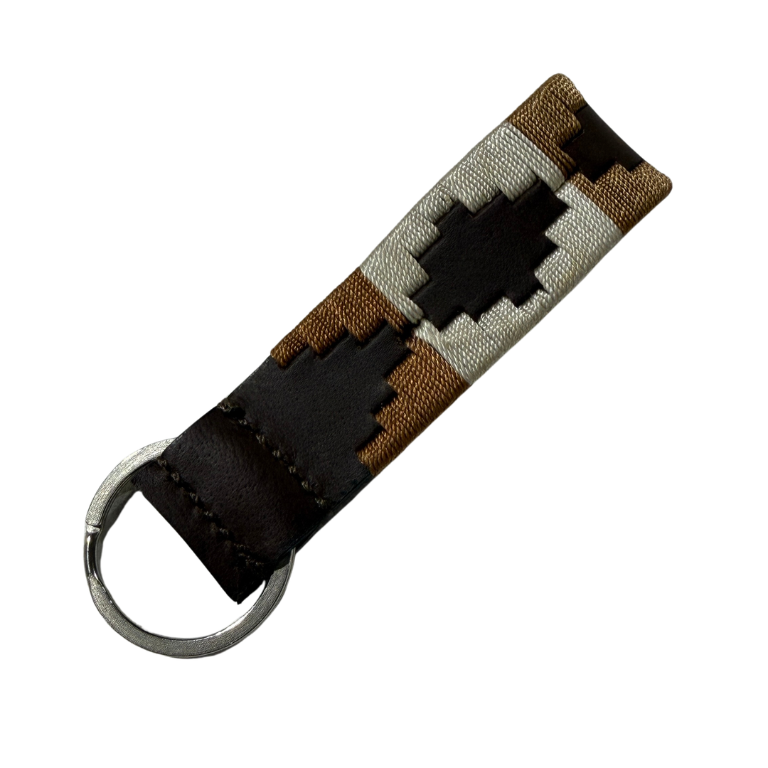 Western Leather Keychain