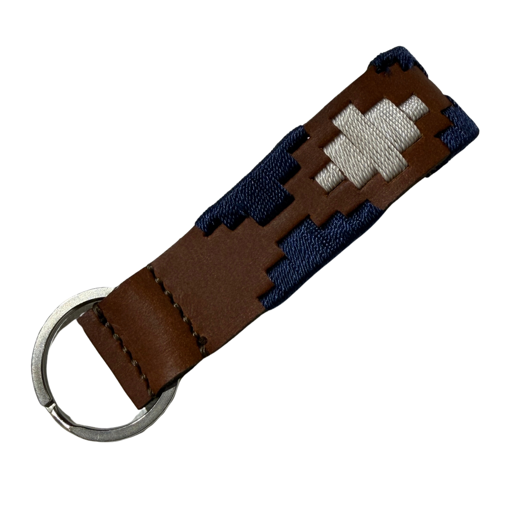 Western Leather Keychain