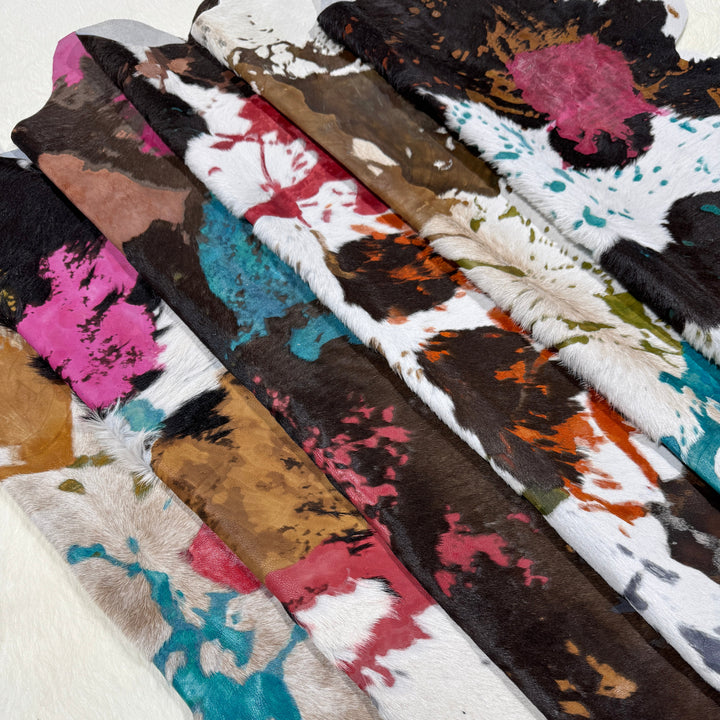 AW Splash Handpainted Calf Skins